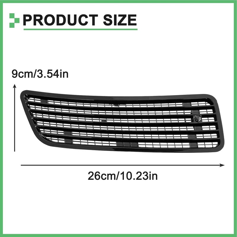 MATMACRO Left Right Front Hood Bonnet Grill Vent For Mercedes Benz W221 S550 Hood Air Vent Grille Cover 2007-2013 2218800205 2218800305 - Image 4